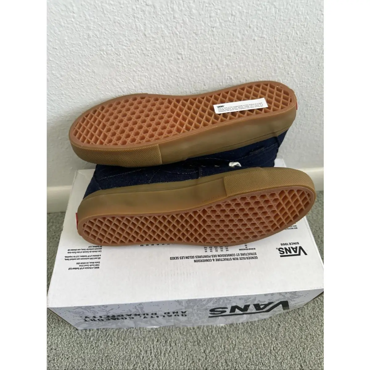 Vans shoes - VANS Sk8-Hi - VN0A5FCCBJB - Blue 6
