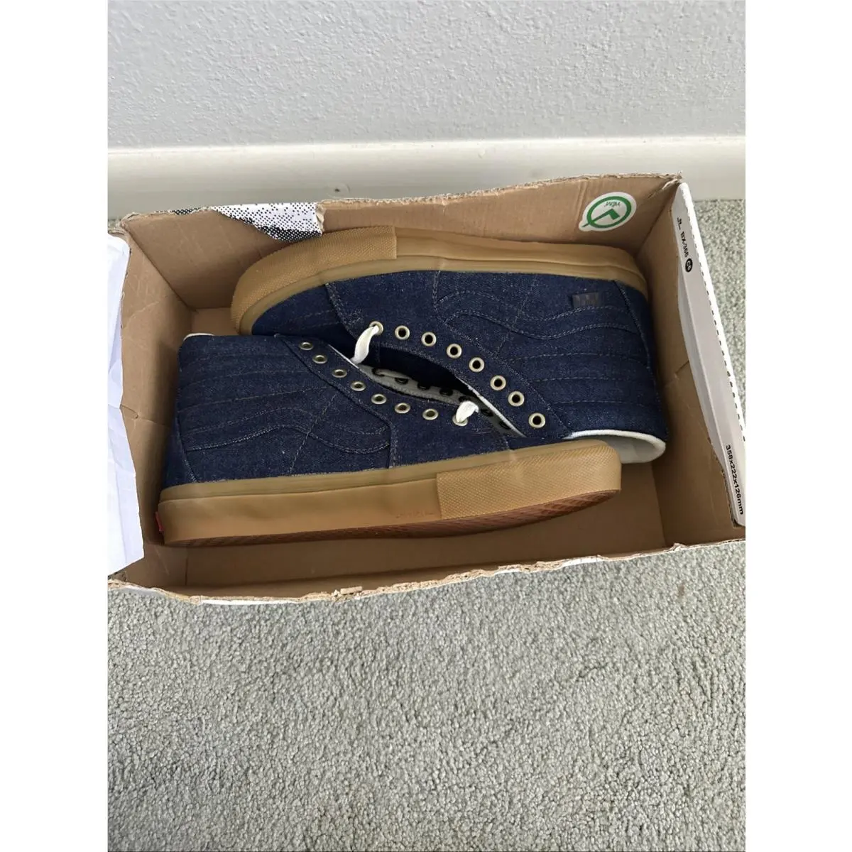 Vans shoes - VANS Sk8-Hi - VN0A5FCCBJB - Blue 7
