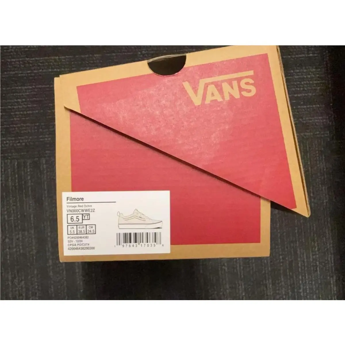 Vans shoes - VANS Filmore - Filmore - VN000CWWE2Z - Red 2