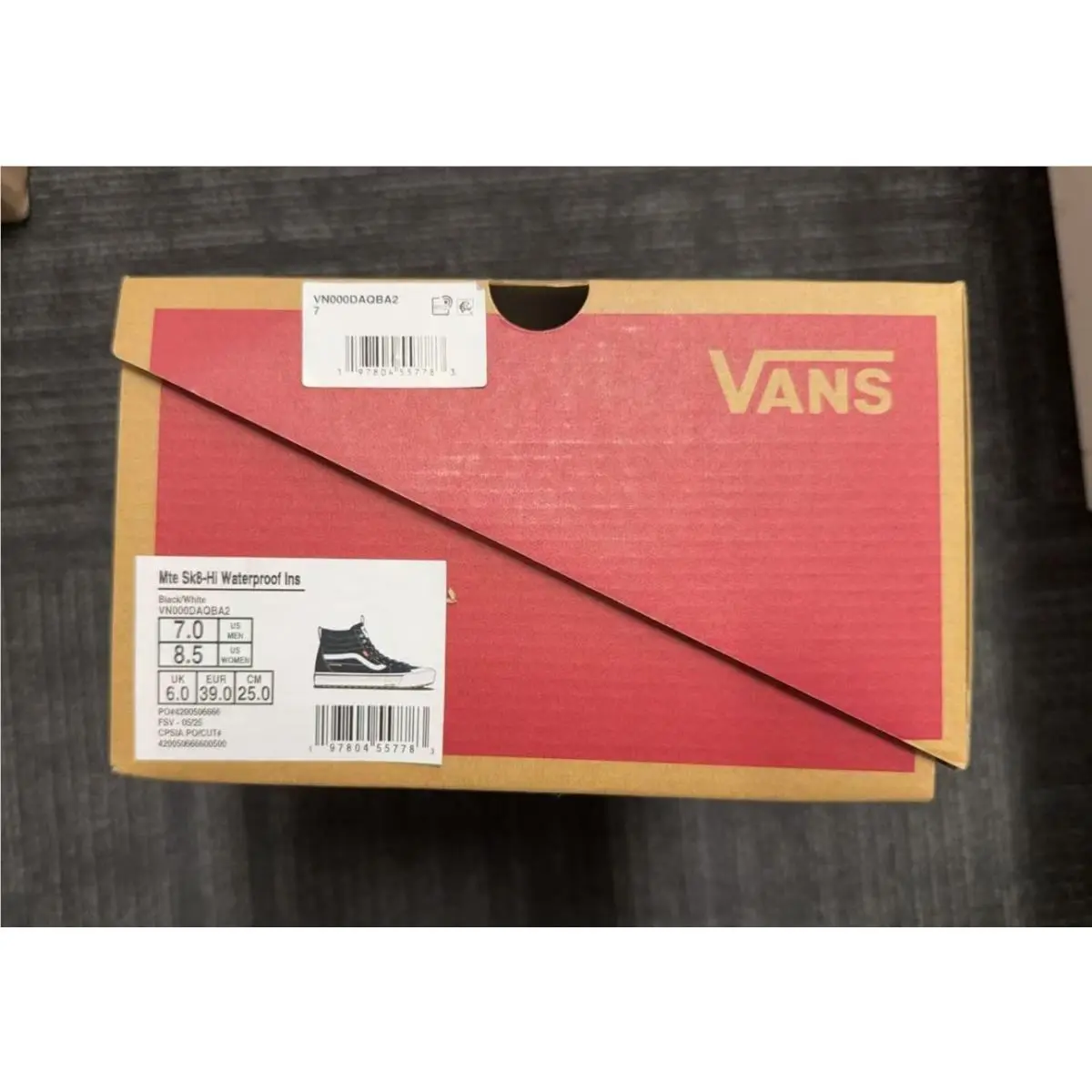 Vans shoes - VANS SK8 - VN000DAQBA2 - Black 7