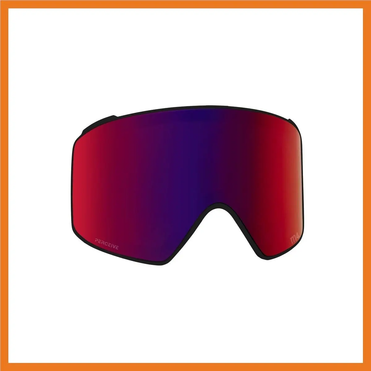 M4 Perceive Goggle Lens Cylindrical Perceive Sun Red by Anon