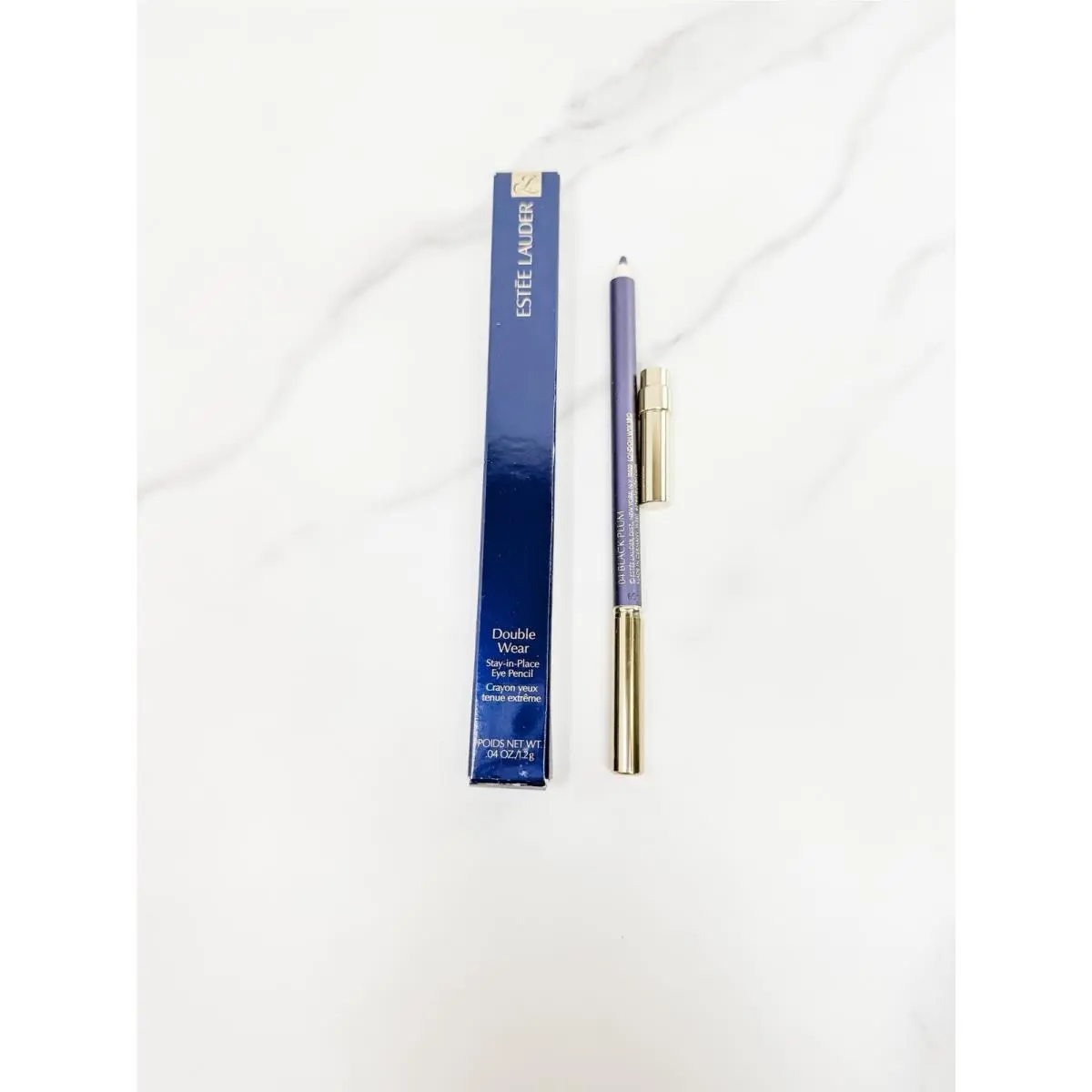 Estee Lauder Double Wear Stay in Place Eye Pencil Black Plum DW EP 04 .04 oz by Estée Lauder