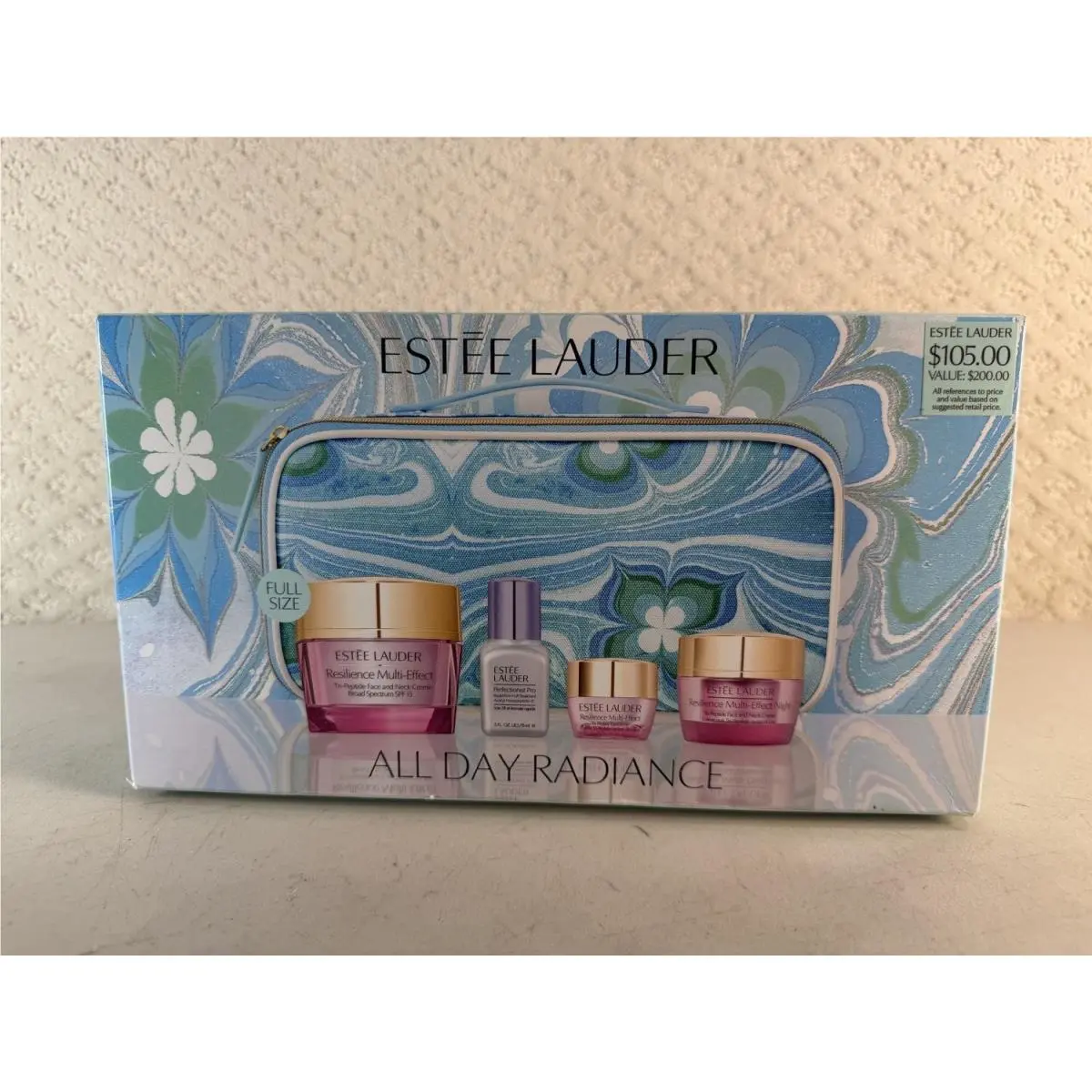All Day Radiance Resilience Multi-effect Set Skincare Gift Blue by Estée Lauder