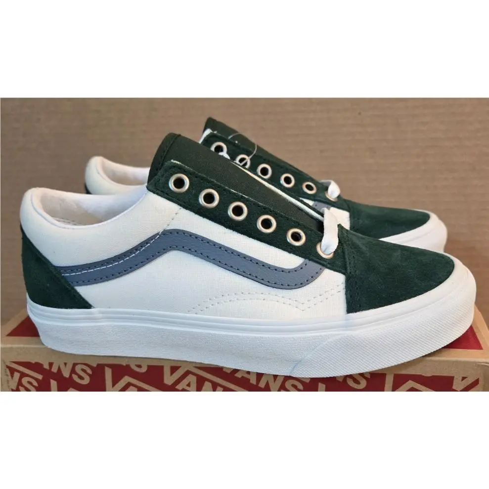 Vans shoes - VANS Off The Wall - Off The Wall - VN0A5JMIBLG - Varsity Canvas Blue/Green (UPC: 196244807052) 1