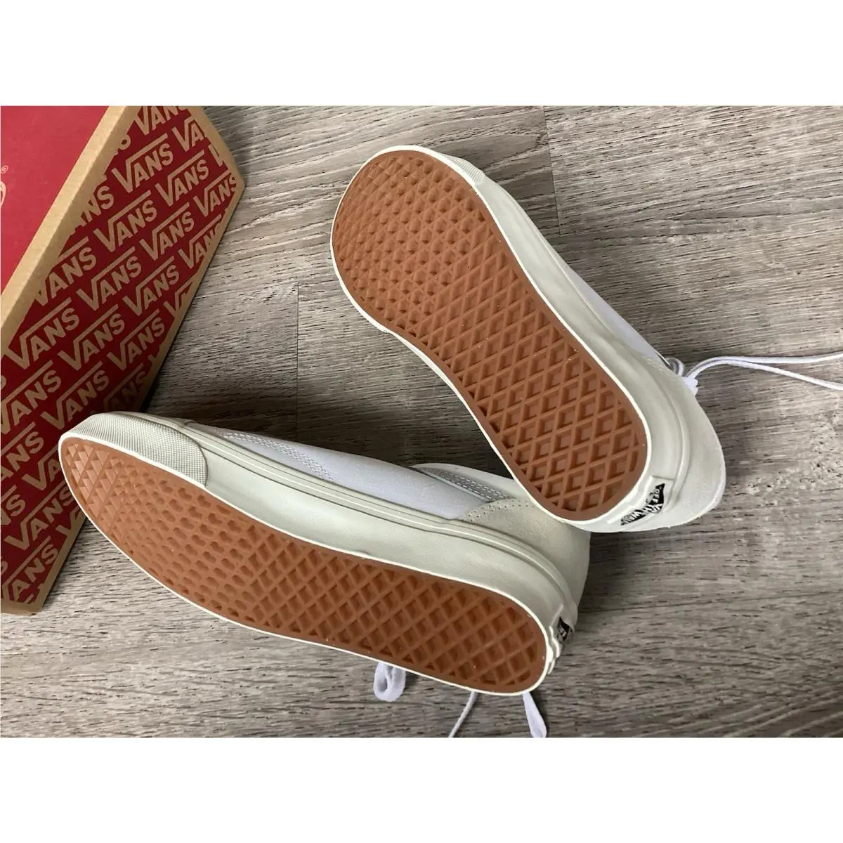 Vans shoes - VANS Old Skool - Old Skool - VN000D7ZQJM - Marshmallow / White 8