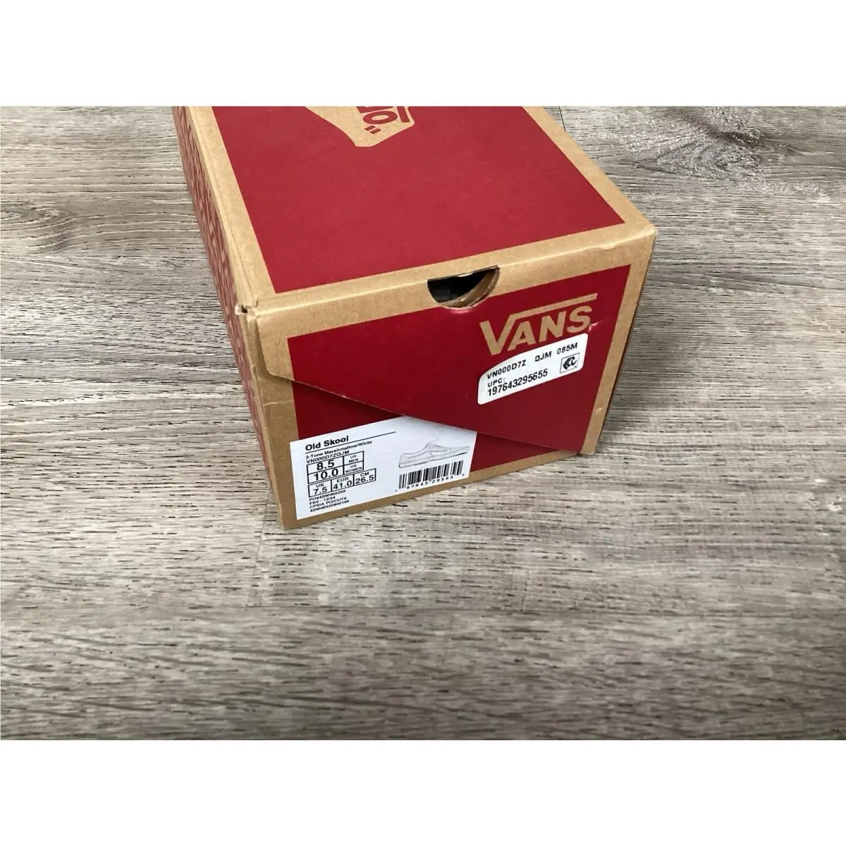 Vans shoes - VANS Old Skool - Old Skool - VN000D7ZQJM - Marshmallow / White 10