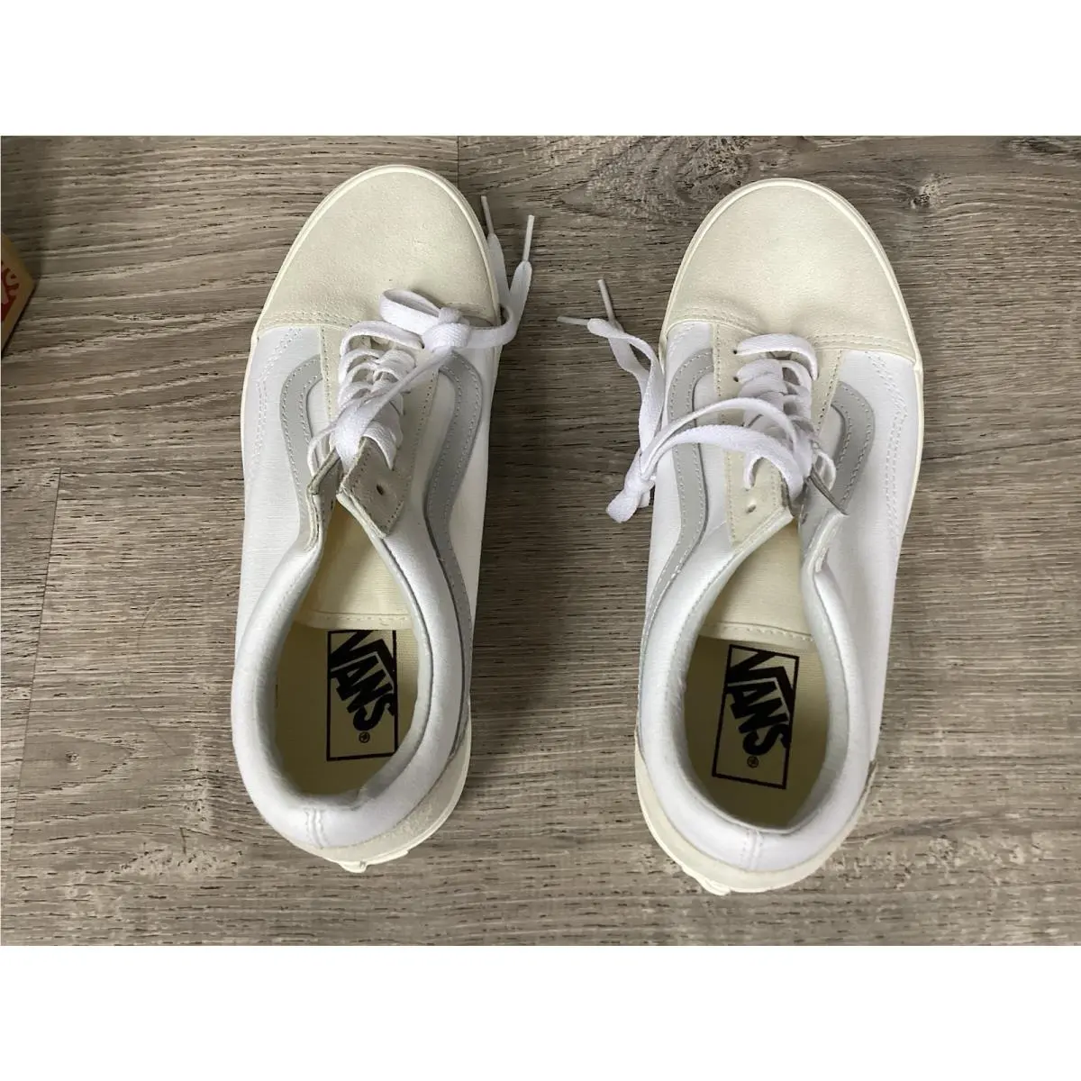 Vans shoes - VANS Old Skool - Old Skool - VN000D7ZQJM - Marshmallow / White 2