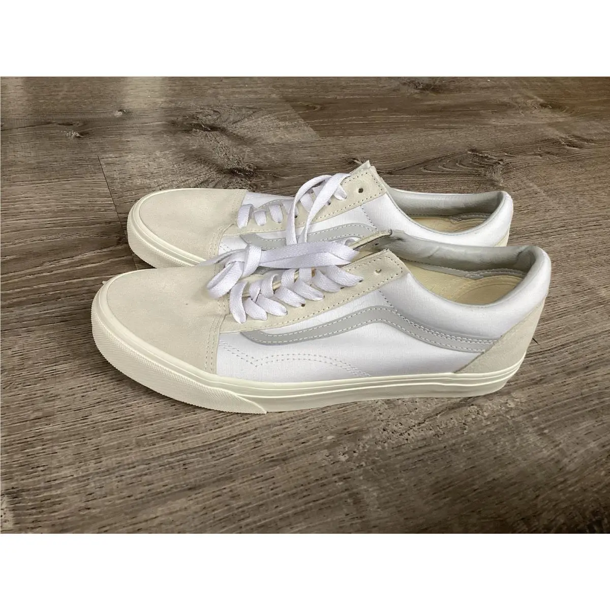 Vans shoes - VANS Old Skool - Old Skool - VN000D7ZQJM - Marshmallow / White 3