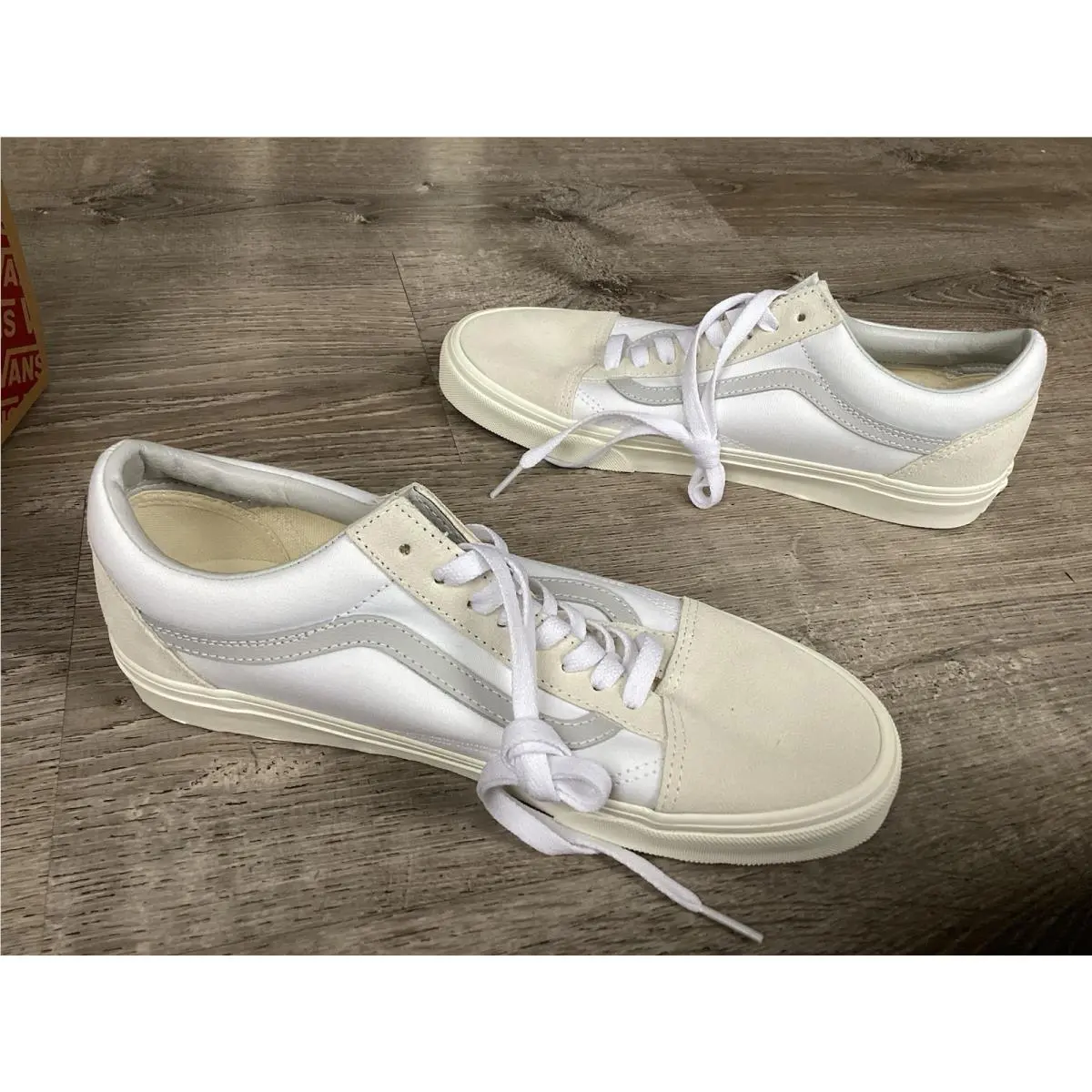 Vans shoes - VANS Old Skool - Old Skool - VN000D7ZQJM - Marshmallow / White 4