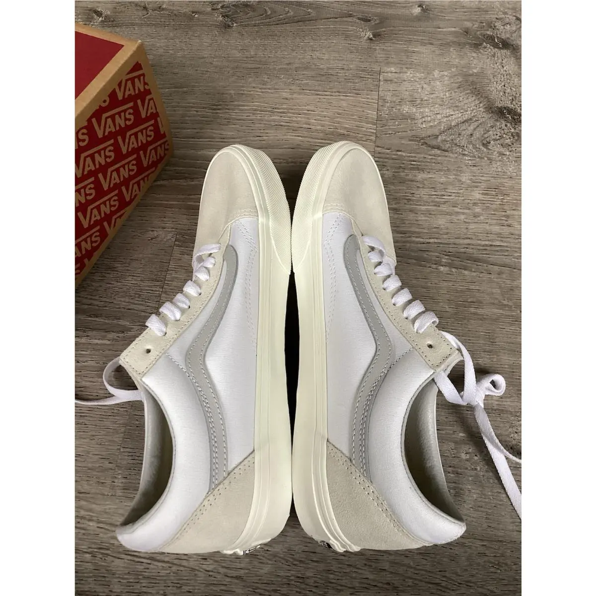Vans shoes - VANS Old Skool - Old Skool - VN000D7ZQJM - Marshmallow / White 5