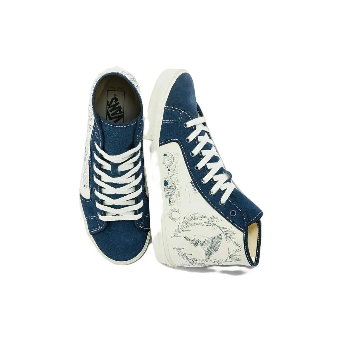 Vans shoes - VANS Vault - Vault - OG STYLE 24 - NAVY BLUE 3