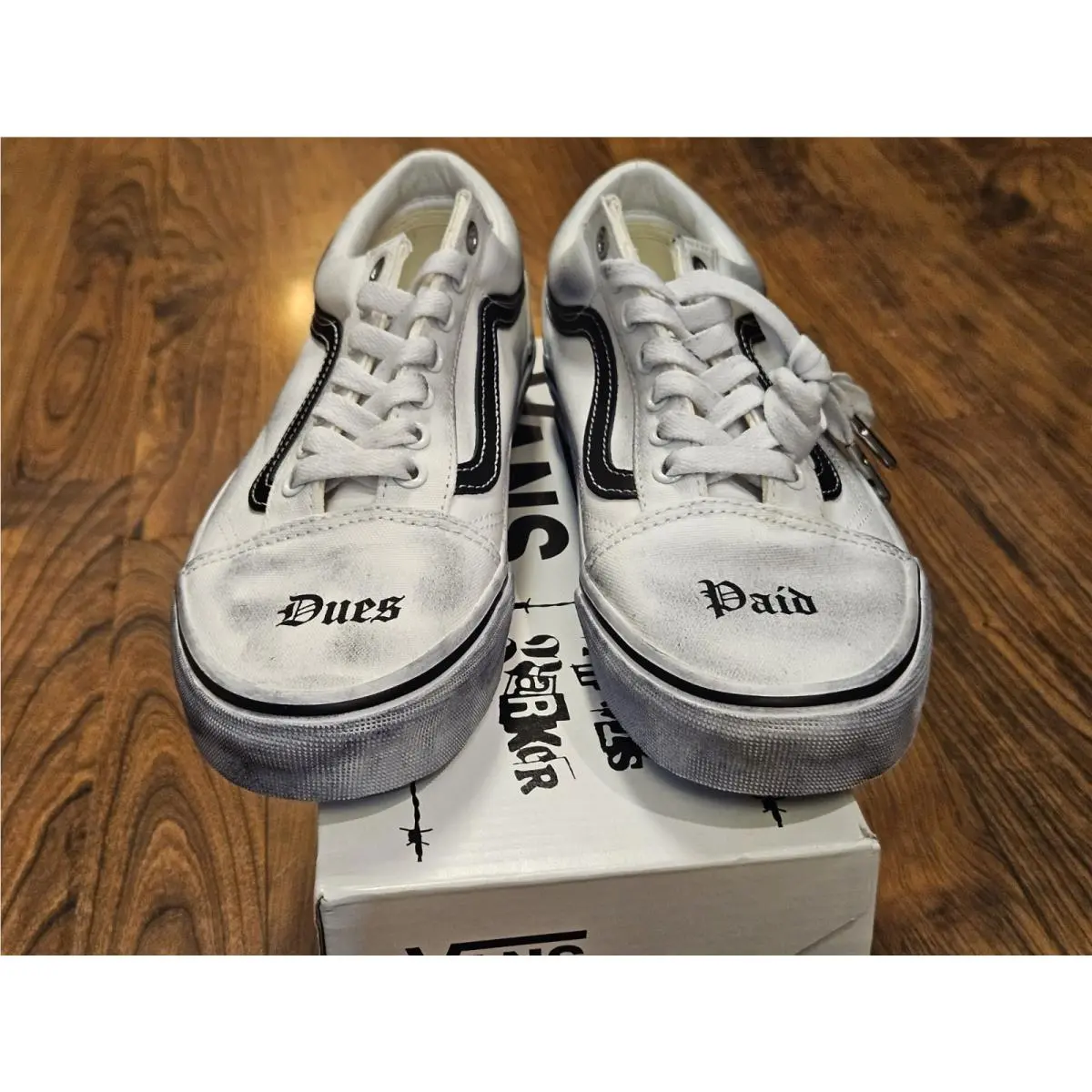 Vans shoes - Vans X Travis Barker Old Skool - White/ Black 0