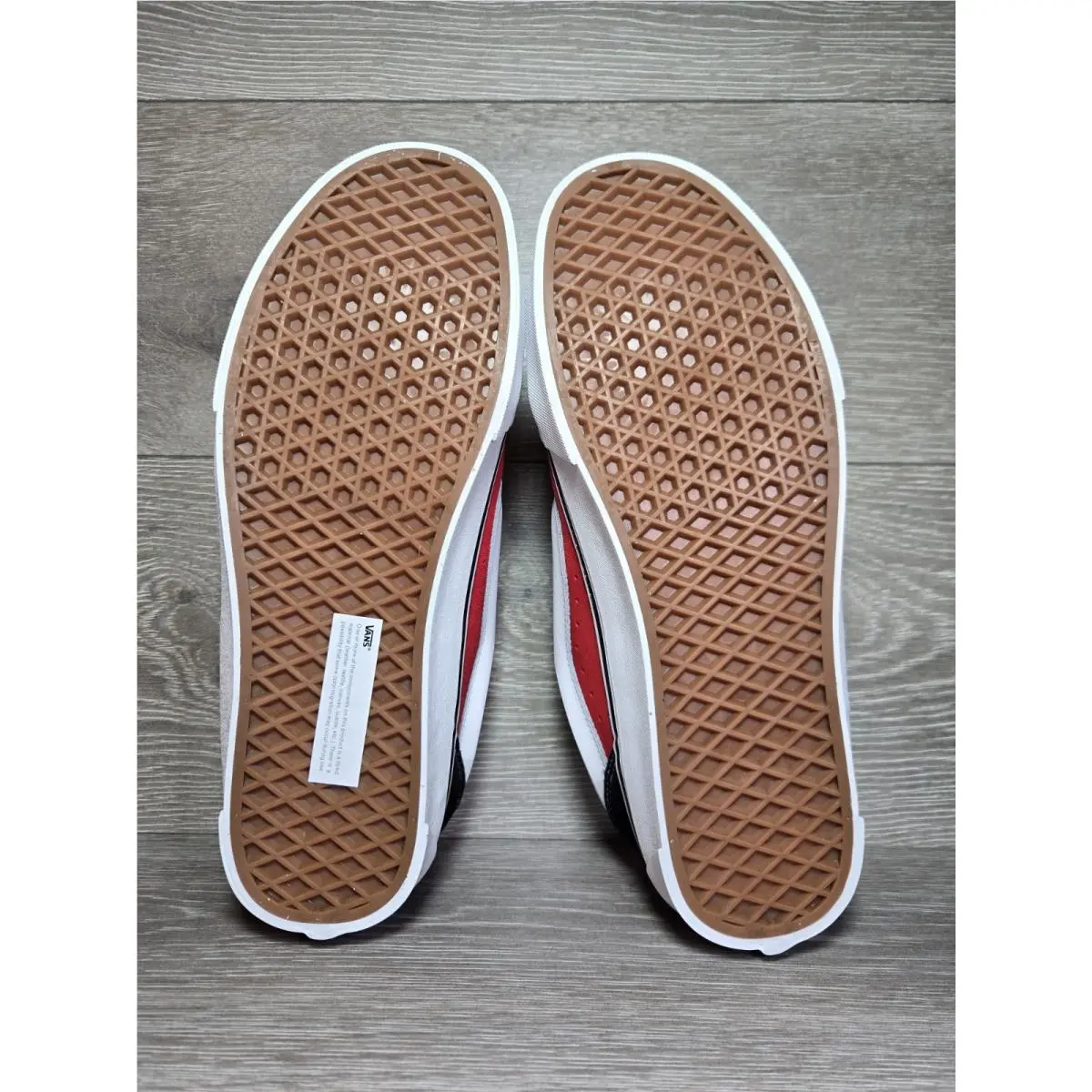 Vans shoes - VANS Knu-Skool - VN0009QC6RT - Black Red White, Manufacturer: Red/True White 3