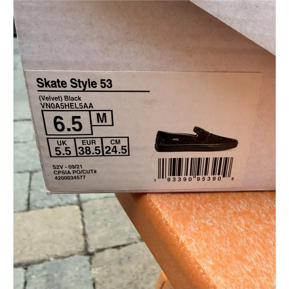 Vans shoes - VANS Skate - Skate - VN0A5HEL5AA - Black 8