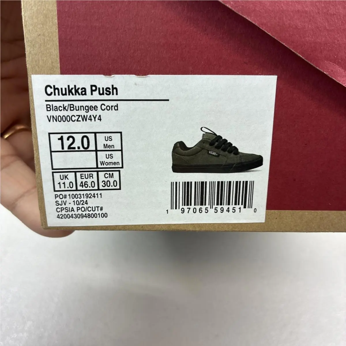 Vans shoes - Chukka Push - Chukka Push - VN000CZW4Y4 - Brown 4