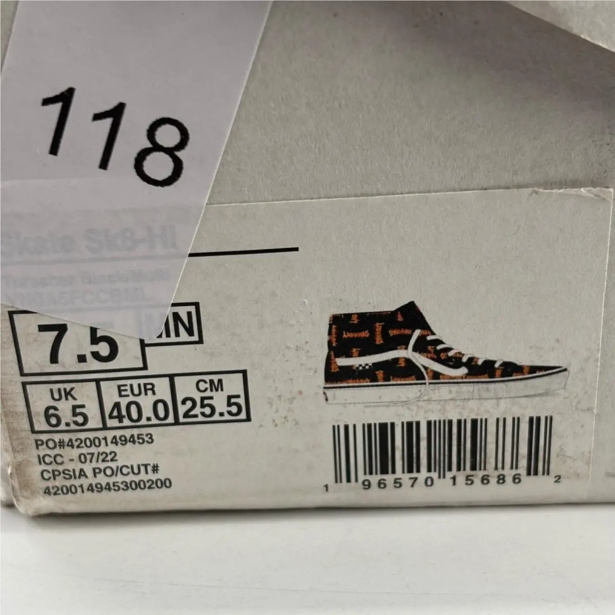 Vans shoes - Skate Sk8-Hi - Skate - Black 3