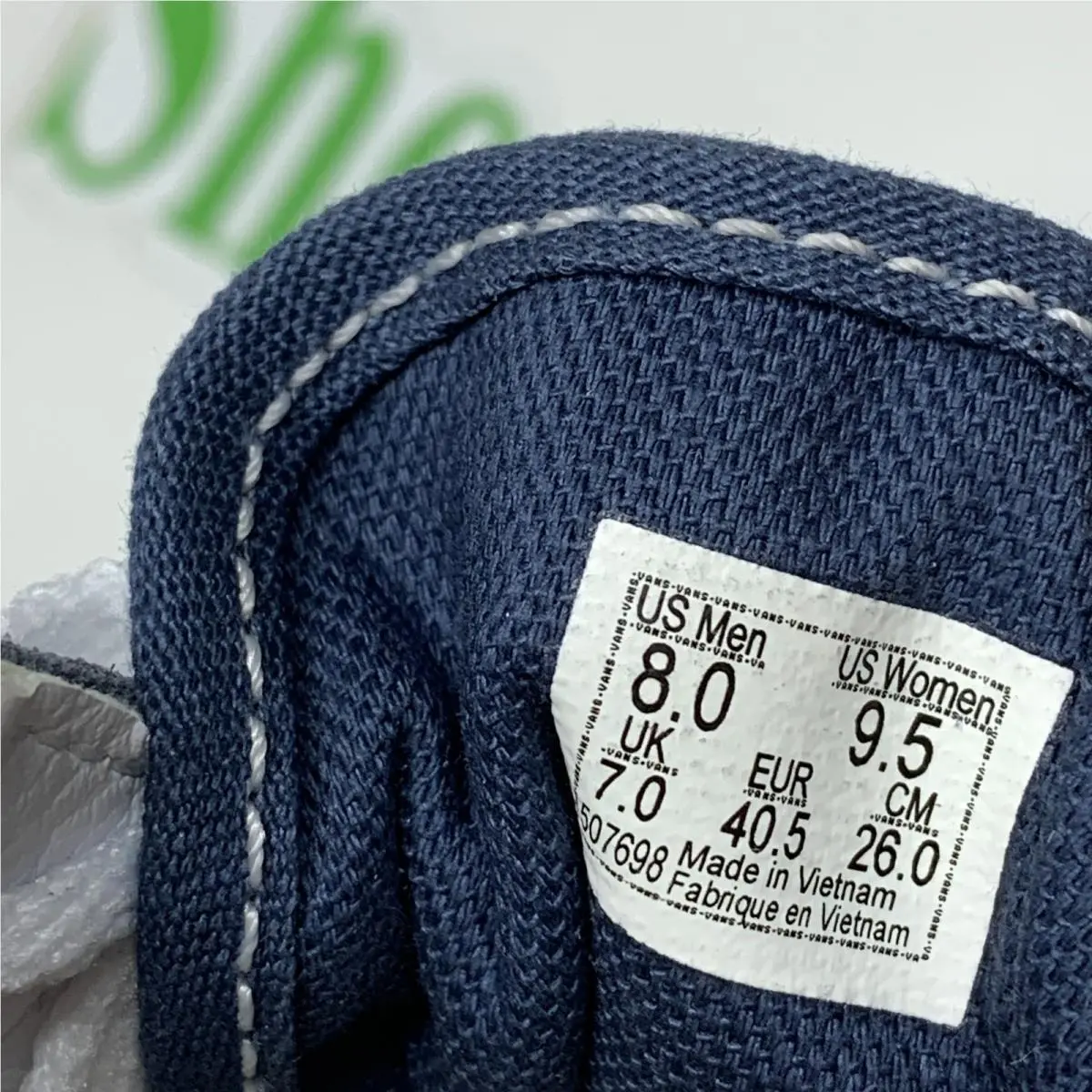Vans shoes - VANS Style 36 - Style - VN0A54F6NGM - Blue (UPC: 196575177800) 4
