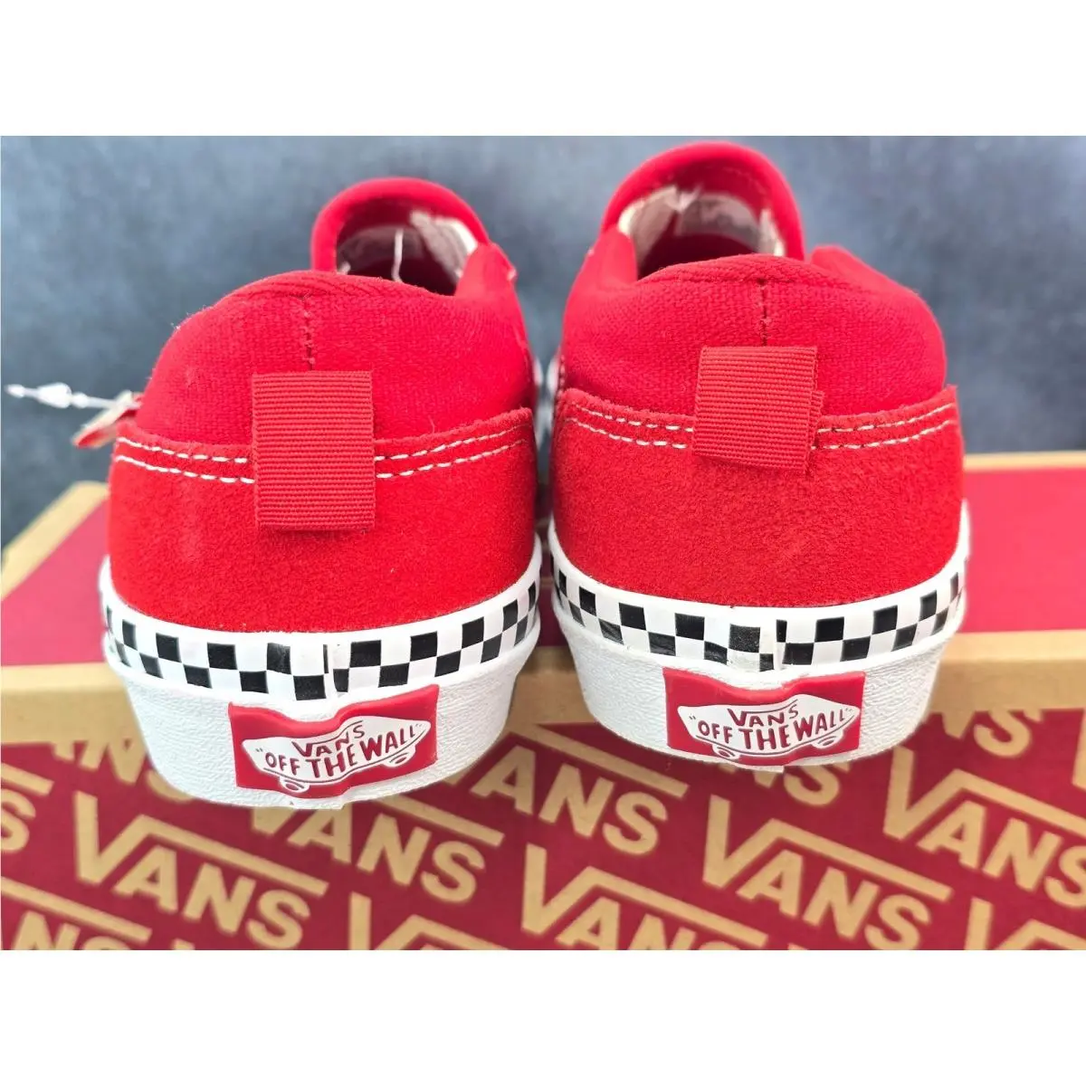 Vans shoes - Vans Asher Dw - Asher - Red 1