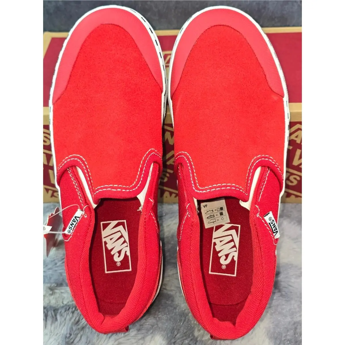 Vans shoes - Vans Asher Dw - Asher - Red 2
