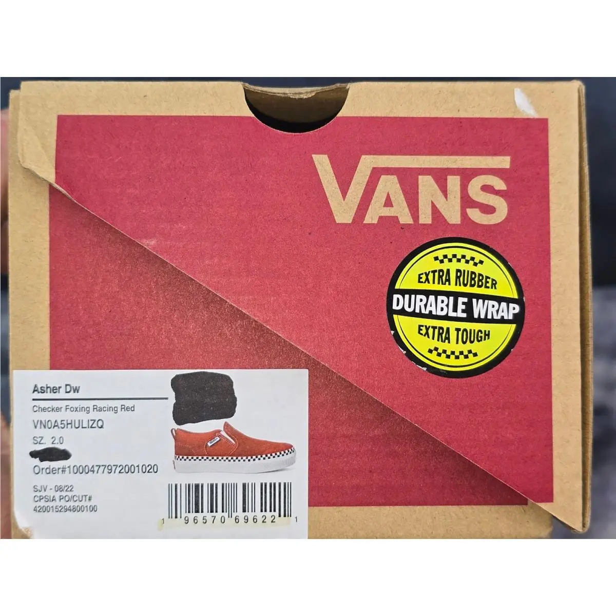 Vans shoes - Vans Asher Dw - Asher - Red 5
