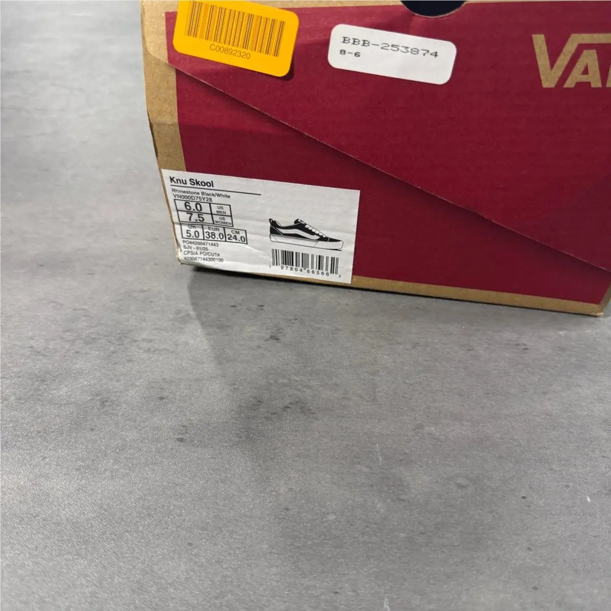 Vans shoes - Knu Skool - Knu Skool - Black 0