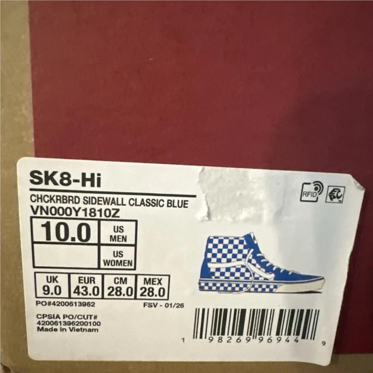 Vans shoes - VANS Sk8-Hi Pro - Pro - Multicolor 5