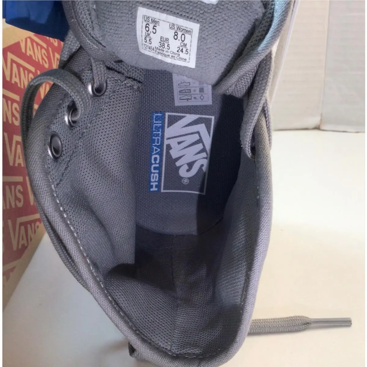 Vans shoes - Sentry SK8 Hi - Sentry - VN0A5KY5KAQ - Gray (UPC: 196244835024) 6