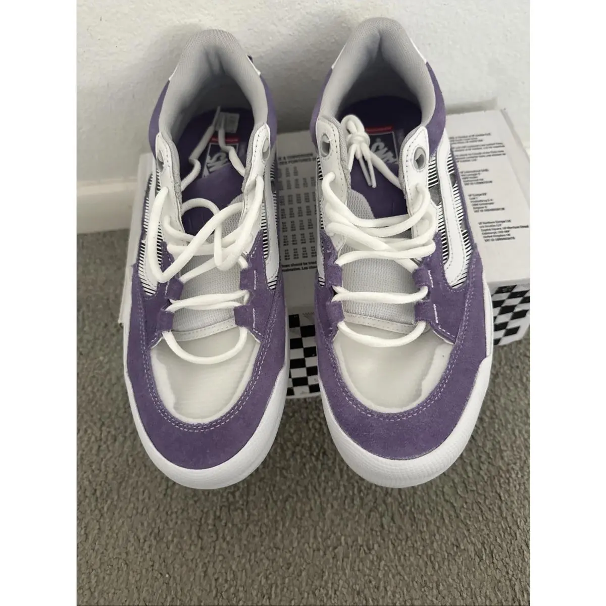 Vans shoes - VANS SKATE 2 WAYVEE - SKATE WAYVEE - VN000D5DPRP - PURPLE / WHITE (UPC: 0197643279822) 0