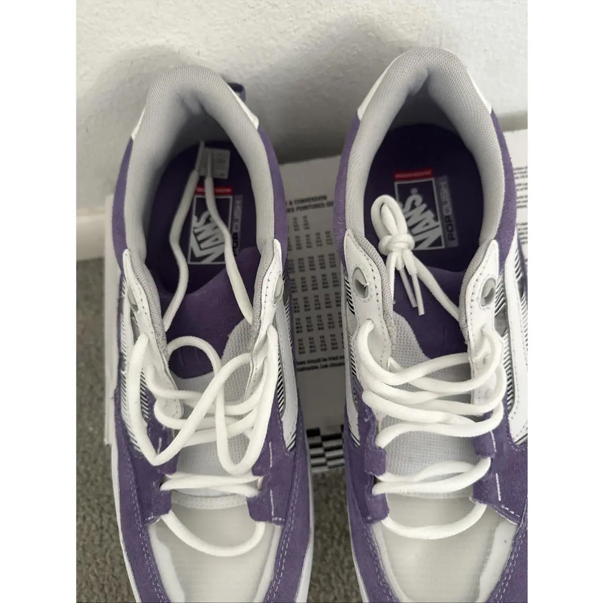 Vans shoes - VANS SKATE 2 WAYVEE - SKATE WAYVEE - VN000D5DPRP - PURPLE / WHITE (UPC: 0197643279822) 1