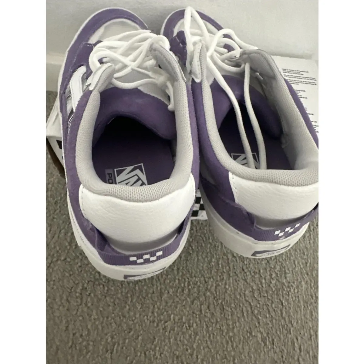 Vans shoes - VANS SKATE 2 WAYVEE - SKATE WAYVEE - VN000D5DPRP - PURPLE / WHITE (UPC: 0197643279822) 3