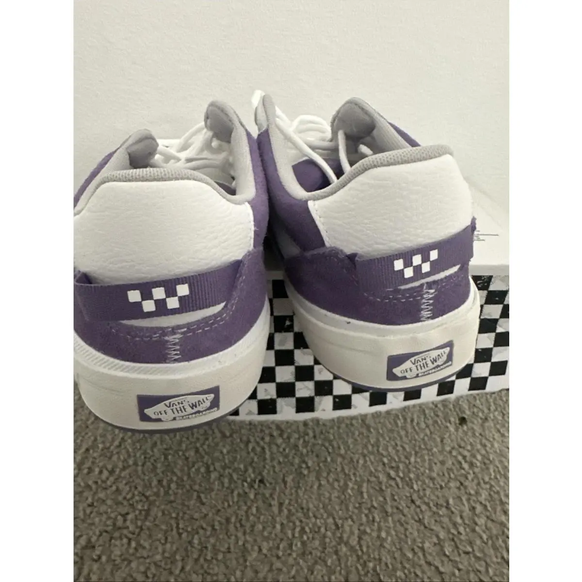 Vans shoes - VANS SKATE 2 WAYVEE - SKATE WAYVEE - VN000D5DPRP - PURPLE / WHITE (UPC: 0197643279822) 4