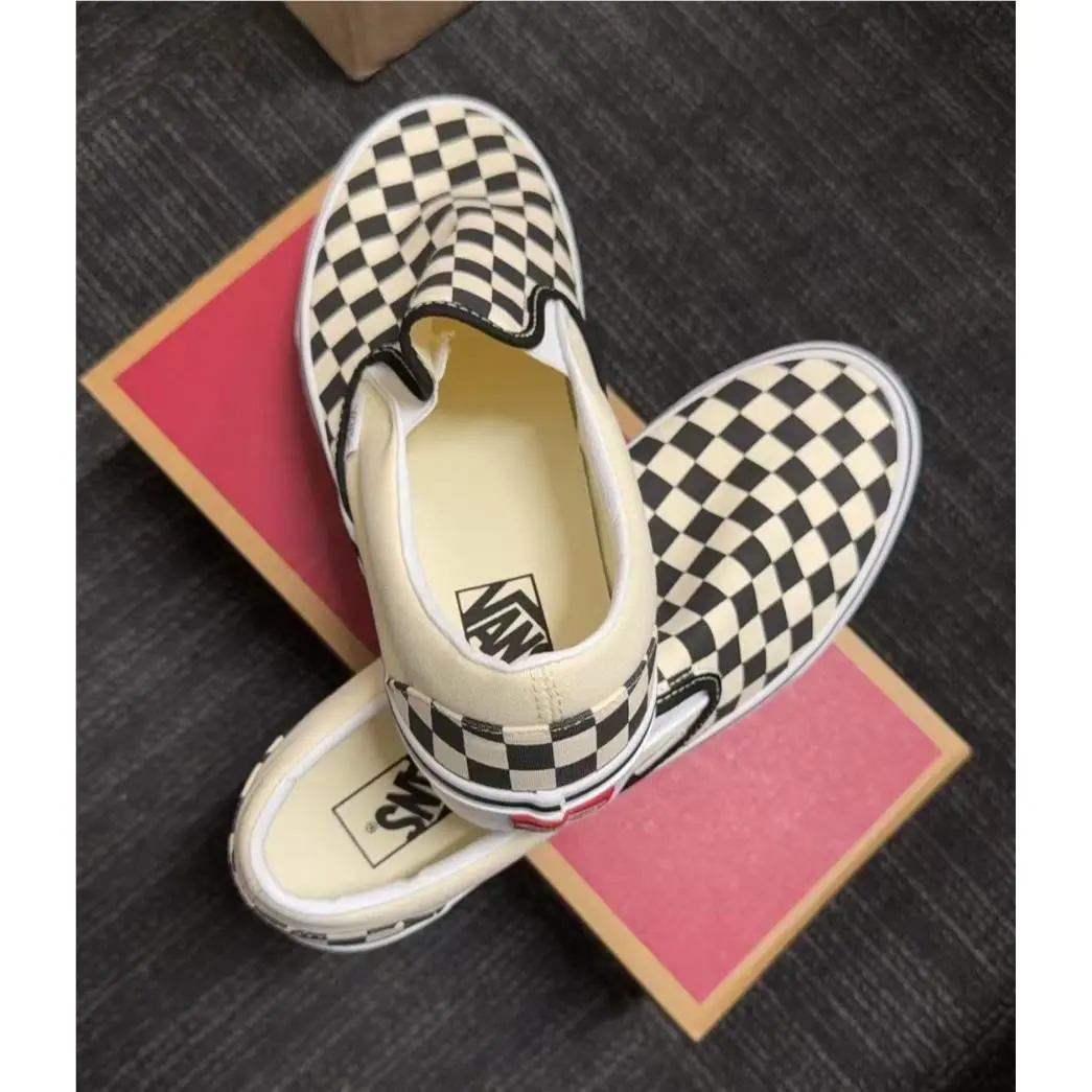 Vans shoes - VANS Slip-On - VN000SEQIPD - Ivory 1