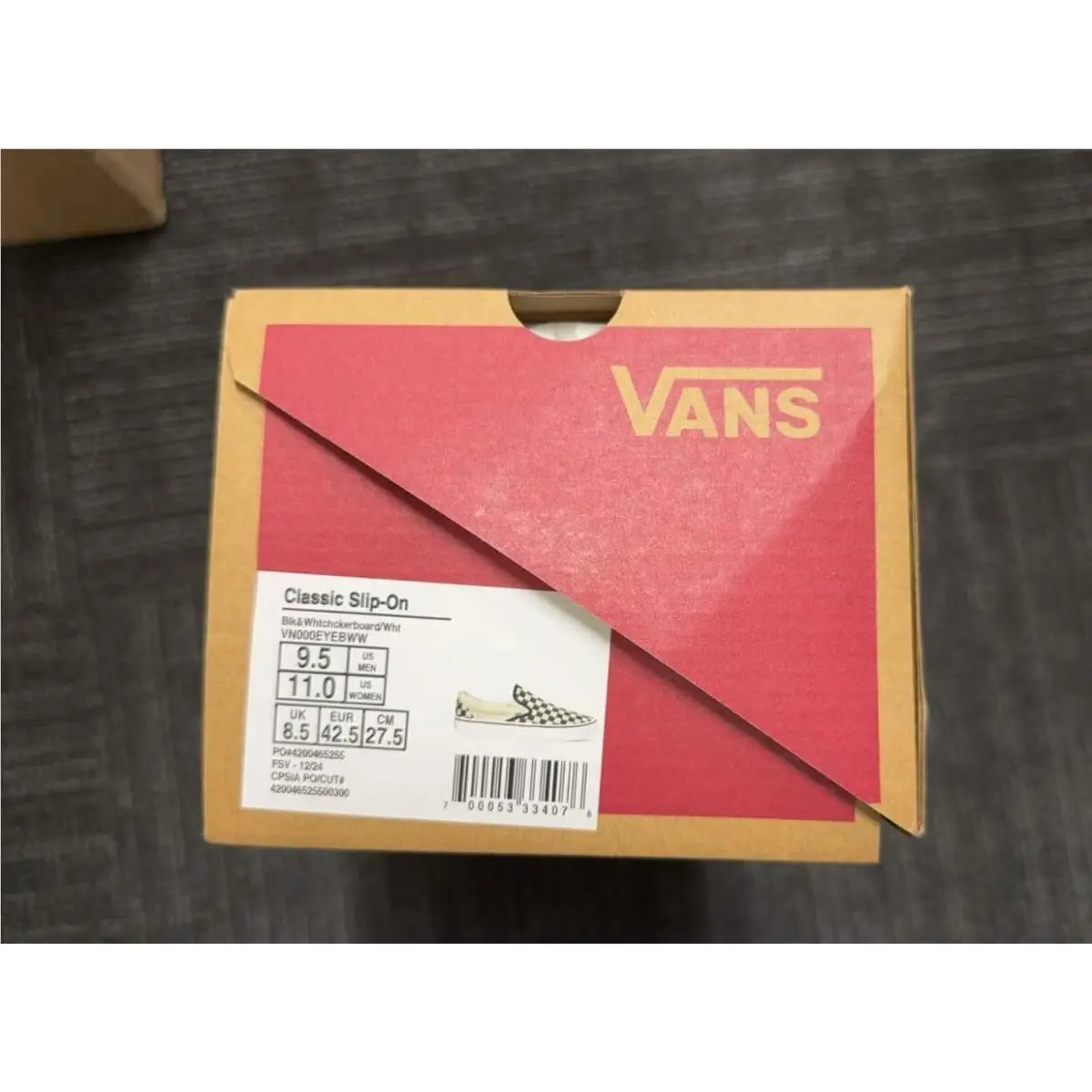 Vans shoes - VANS Slip-On - VN000SEQIPD - Ivory 3