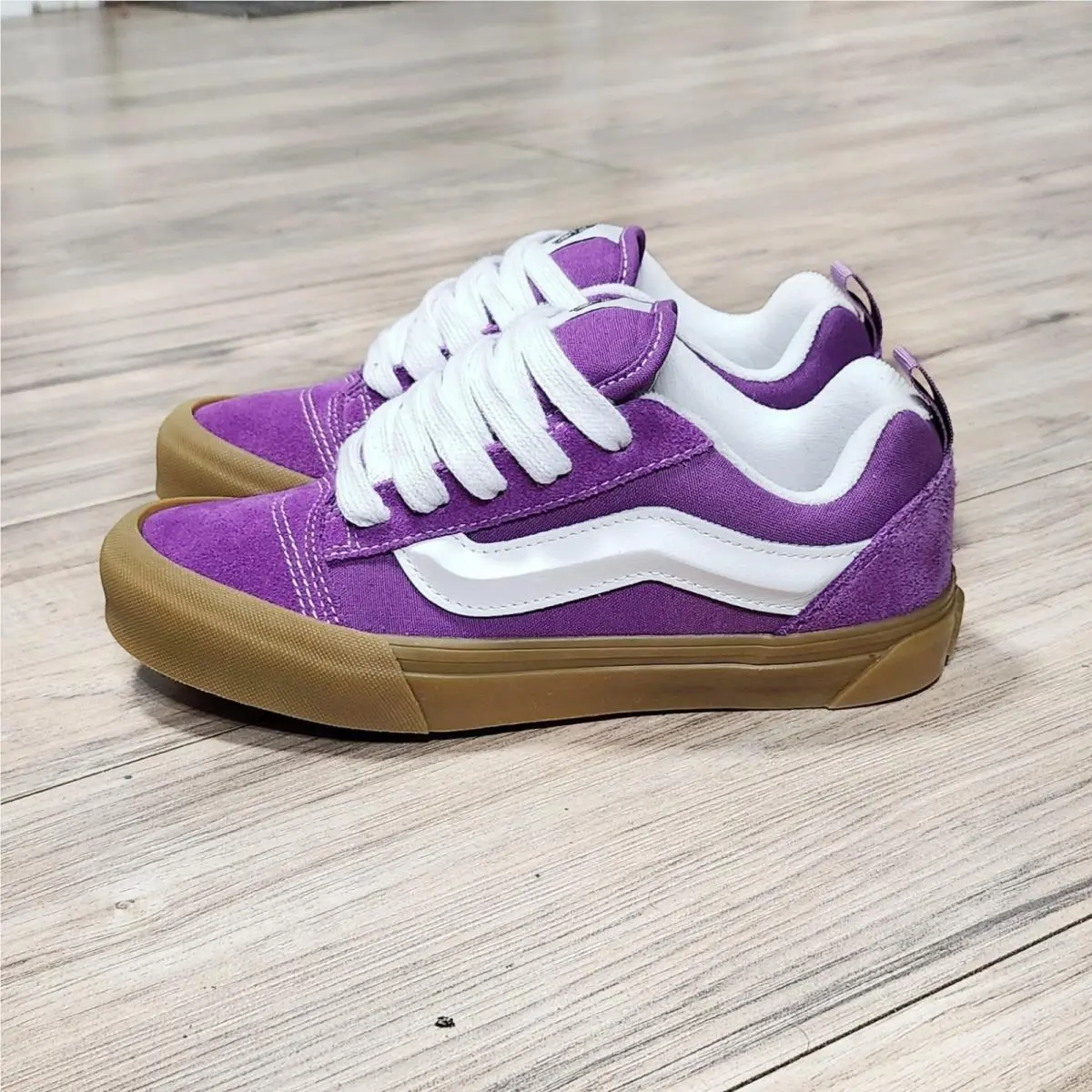 Vans shoes - VANS Knu Skool - Knu Skool - VN000D2TE2T - Purple (UPC: 197643185611) 1