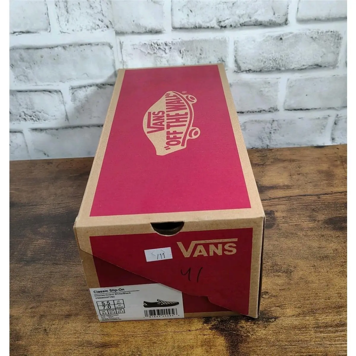 Vans shoes - VANS Classic Slip-On - Classic - VN000D5PYB2 - Black (UPC: 197643200956) 4