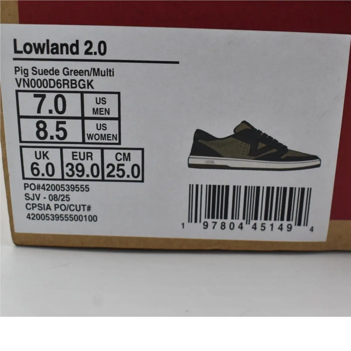 Vans shoes - Vans Lowland 2.0 CC - Lowland - Green 10