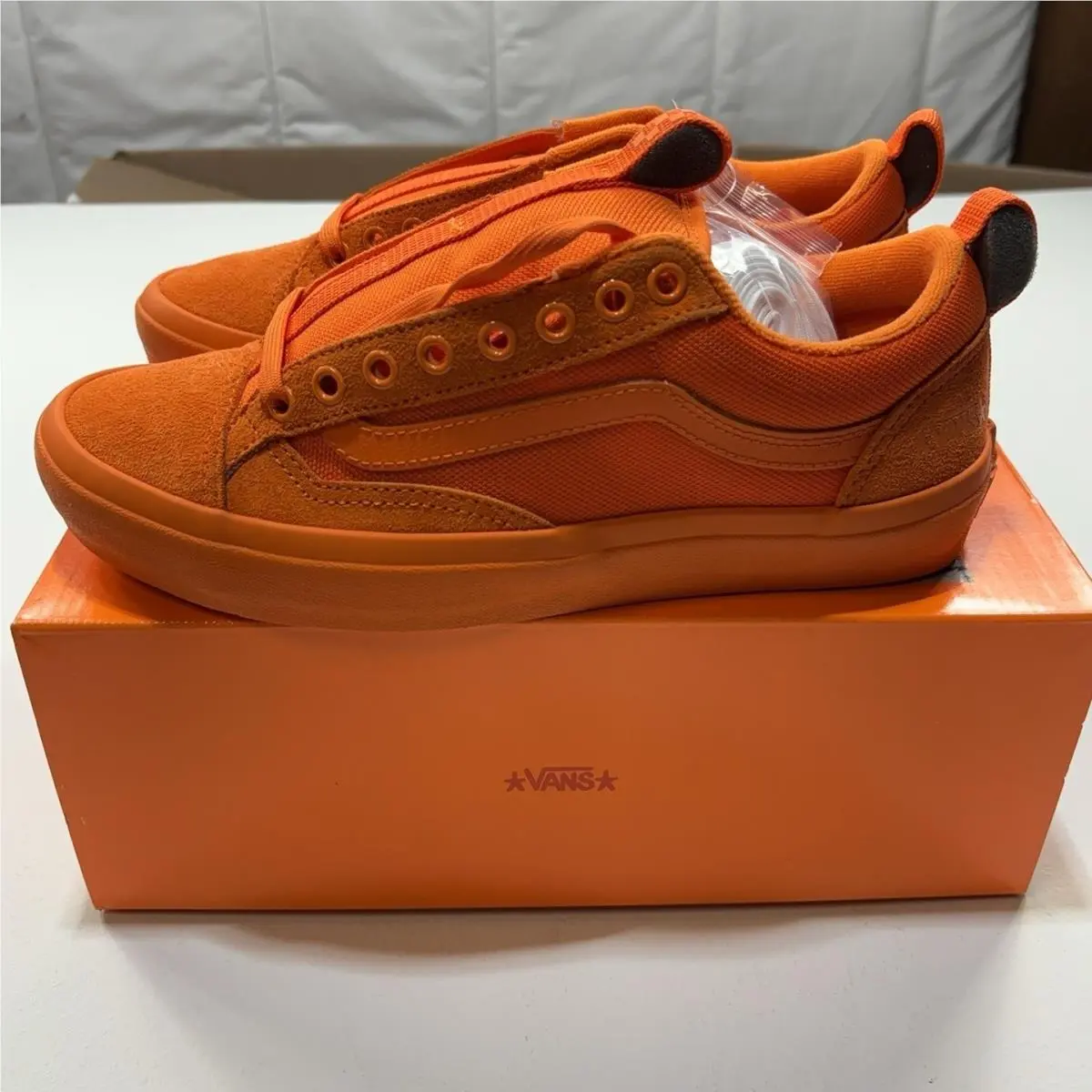 Vans shoes - Vans Skate Old Skool 36+ - VN000D5R12Q - Orange 4