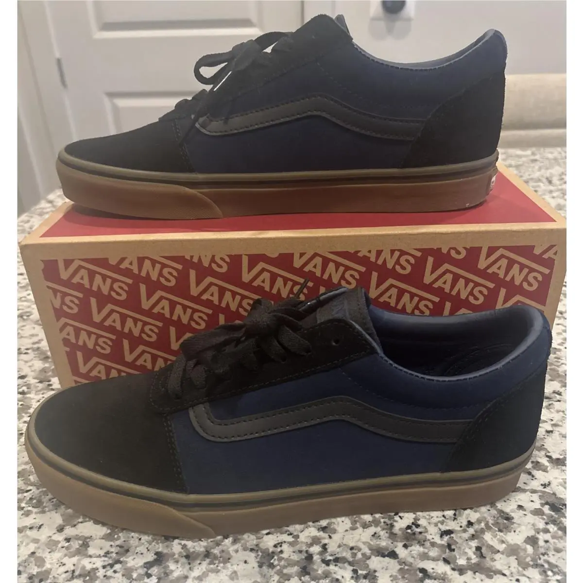 Vans shoes - Vans Ward Suede - Ward Suede - VN0A5HTSLKV - Blue 1