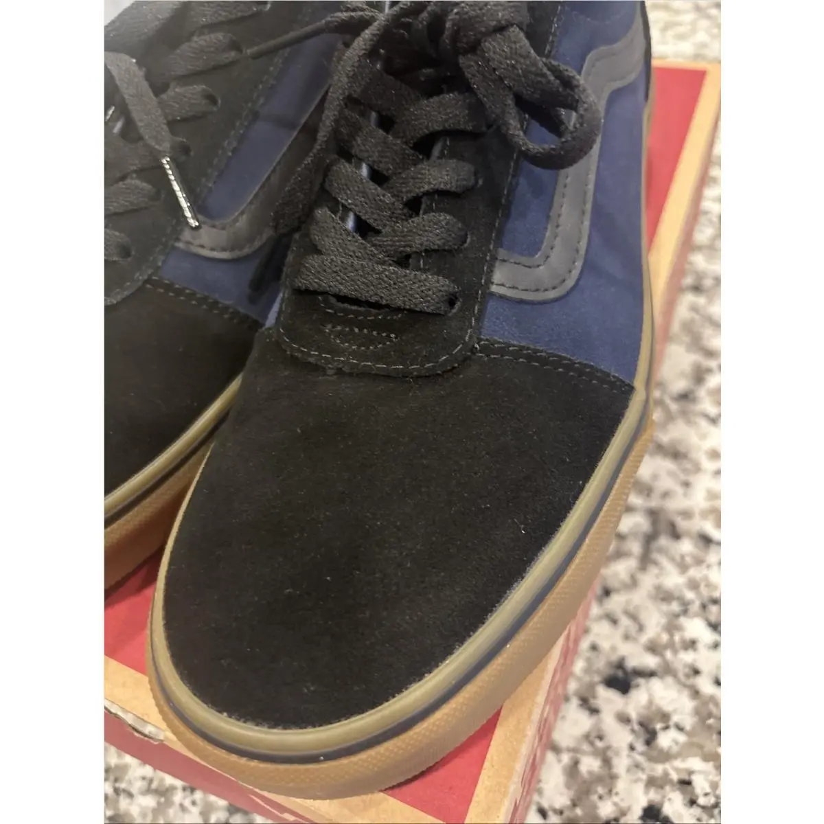 Vans shoes - Vans Ward Suede - Ward Suede - VN0A5HTSLKV - Blue 8