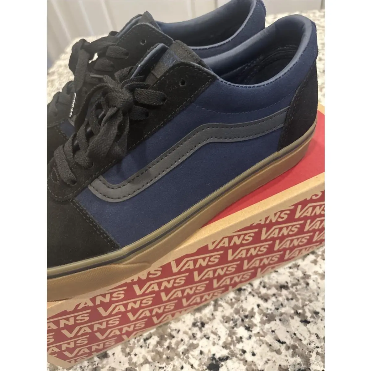 Vans shoes - Vans Ward Suede - Ward Suede - VN0A5HTSLKV - Blue 9