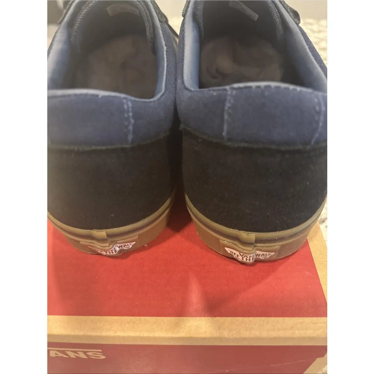 Vans shoes - Vans Ward Suede - Ward Suede - VN0A5HTSLKV - Blue 11