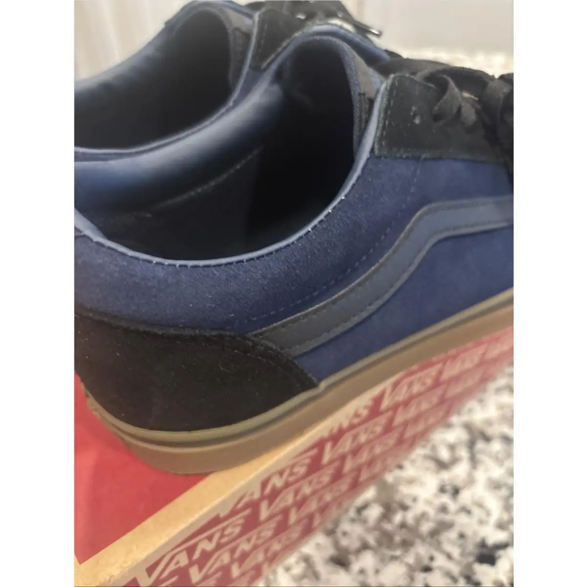 Vans shoes - Vans Ward Suede - Ward Suede - VN0A5HTSLKV - Blue 12