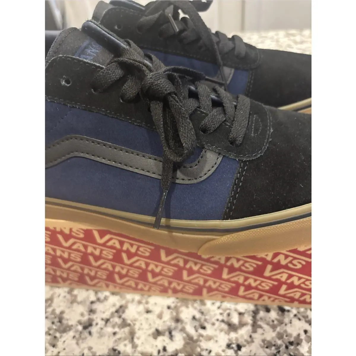Vans shoes - Vans Ward Suede - Ward Suede - VN0A5HTSLKV - Blue 13