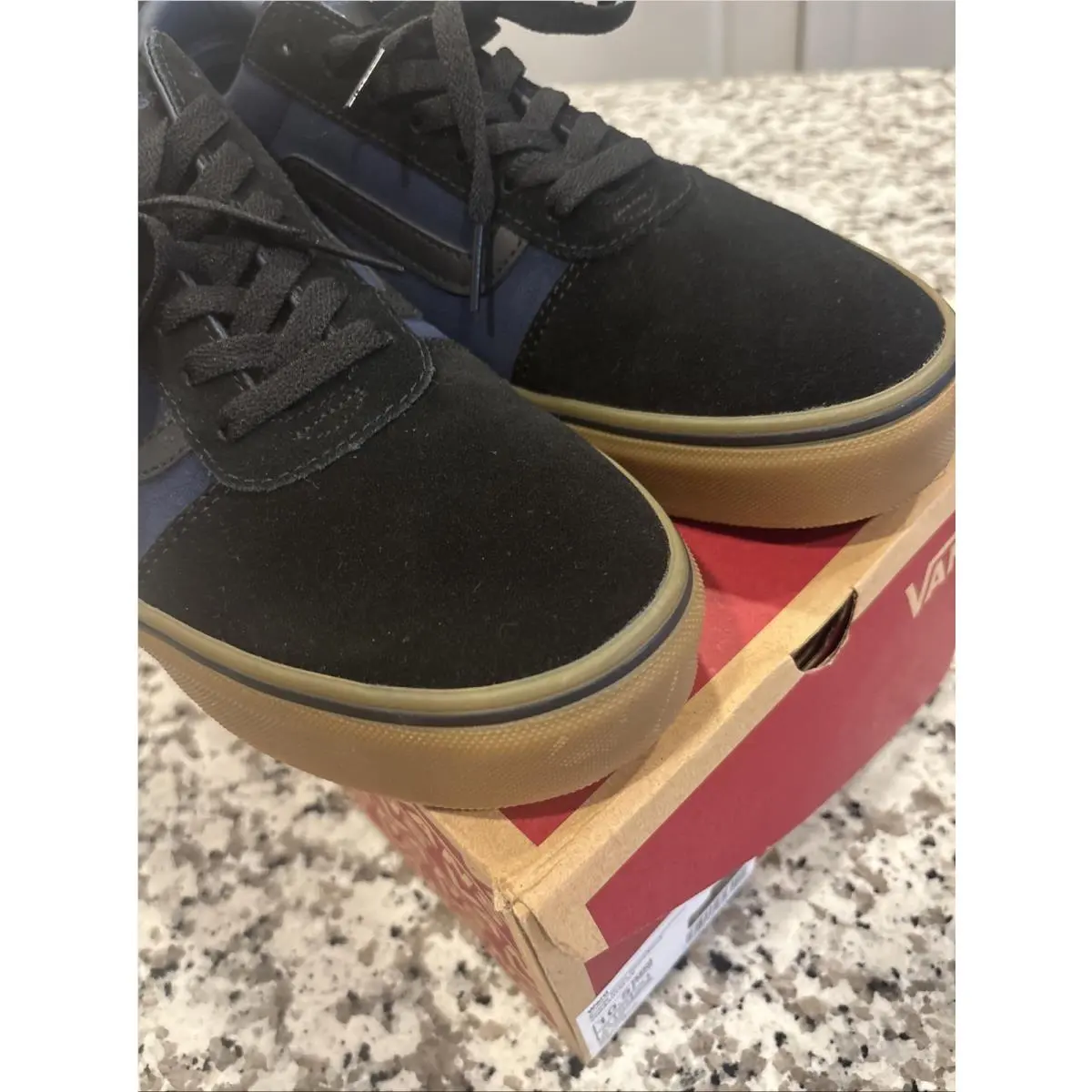 Vans shoes - Vans Ward Suede - Ward Suede - VN0A5HTSLKV - Blue 14