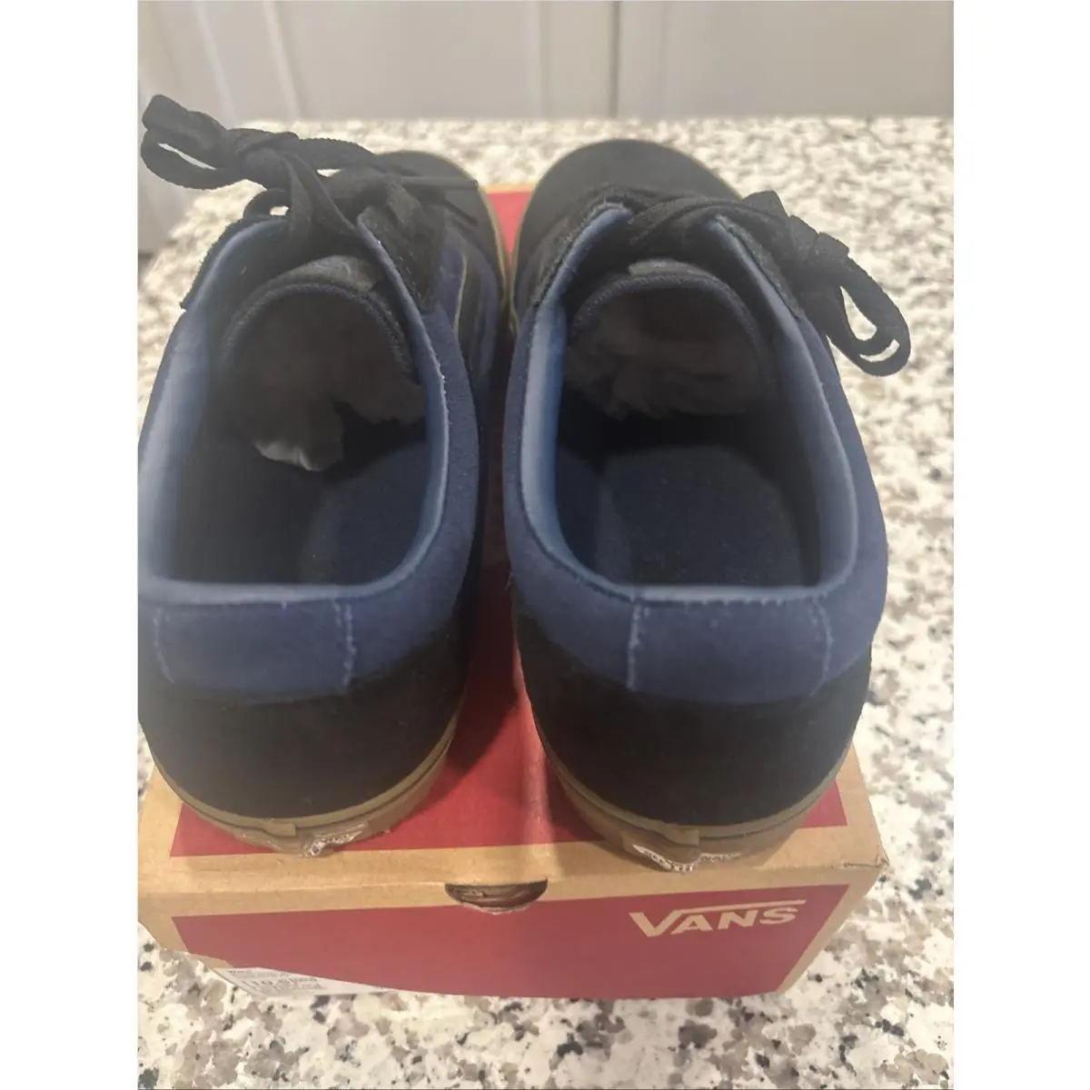 Vans shoes - Vans Ward Suede - Ward Suede - VN0A5HTSLKV - Blue 4
