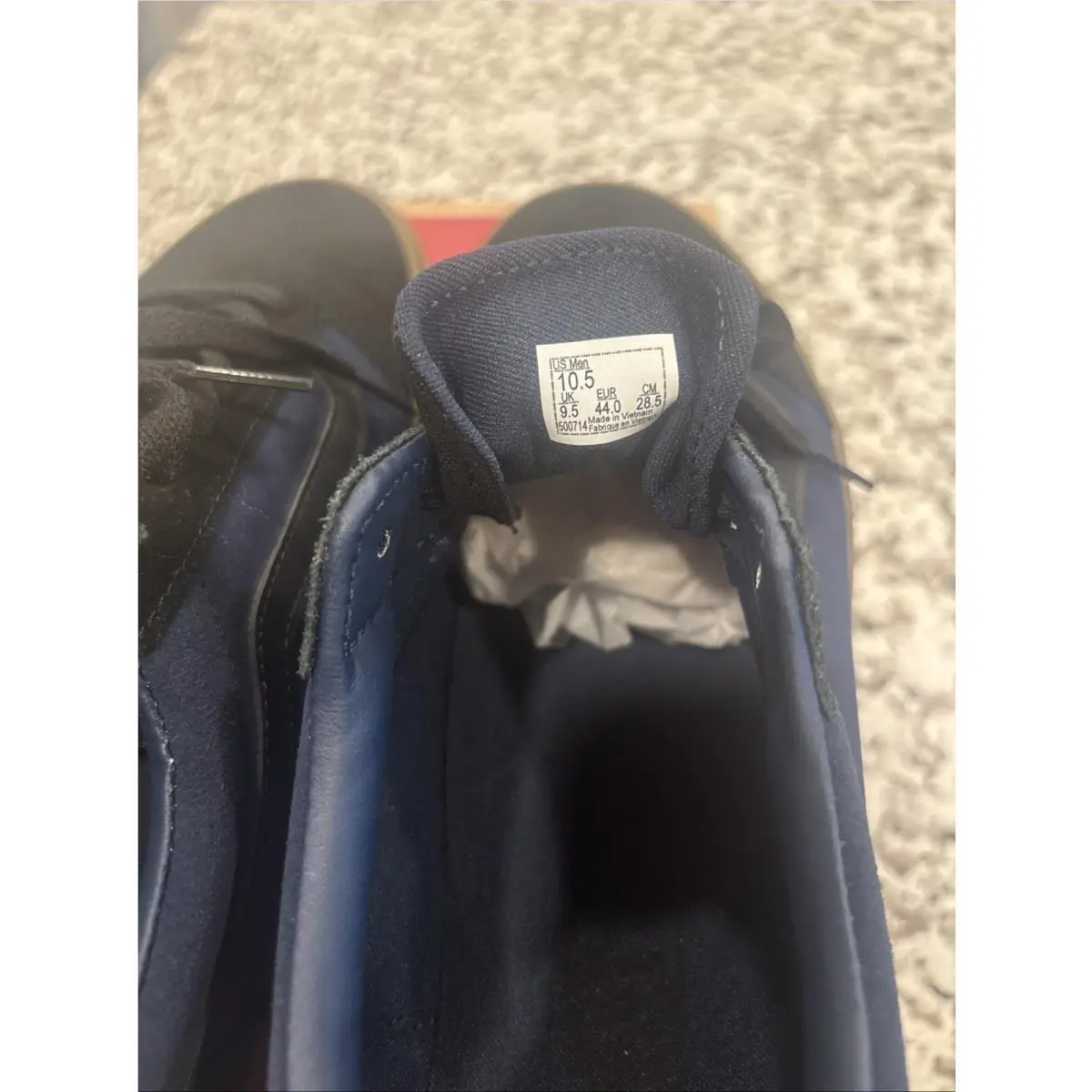 Vans shoes - Vans Ward Suede - Ward Suede - VN0A5HTSLKV - Blue 6