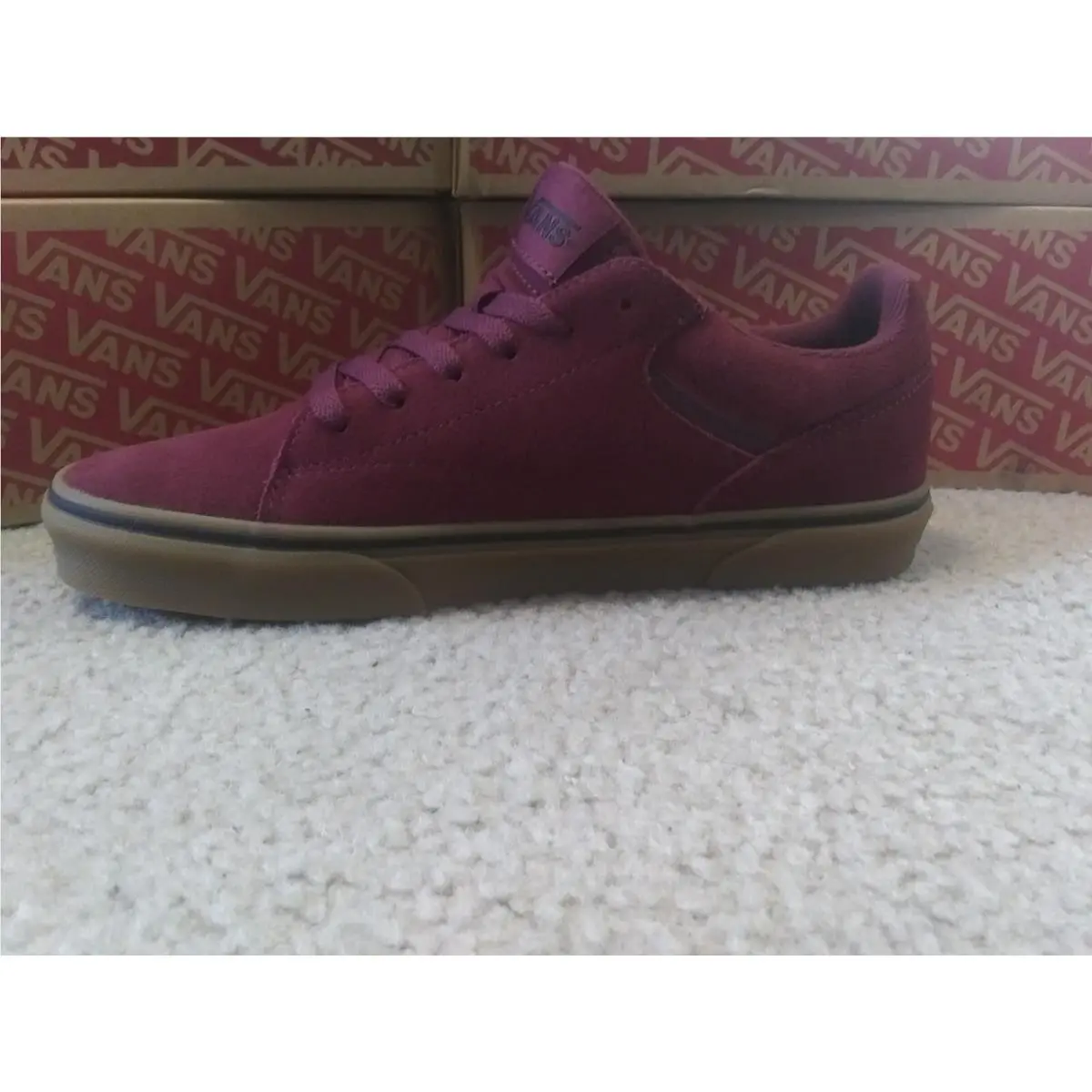 Vans shoes - VANS Seldan - Seldan - VN0A4TZE1871 - maroon 14