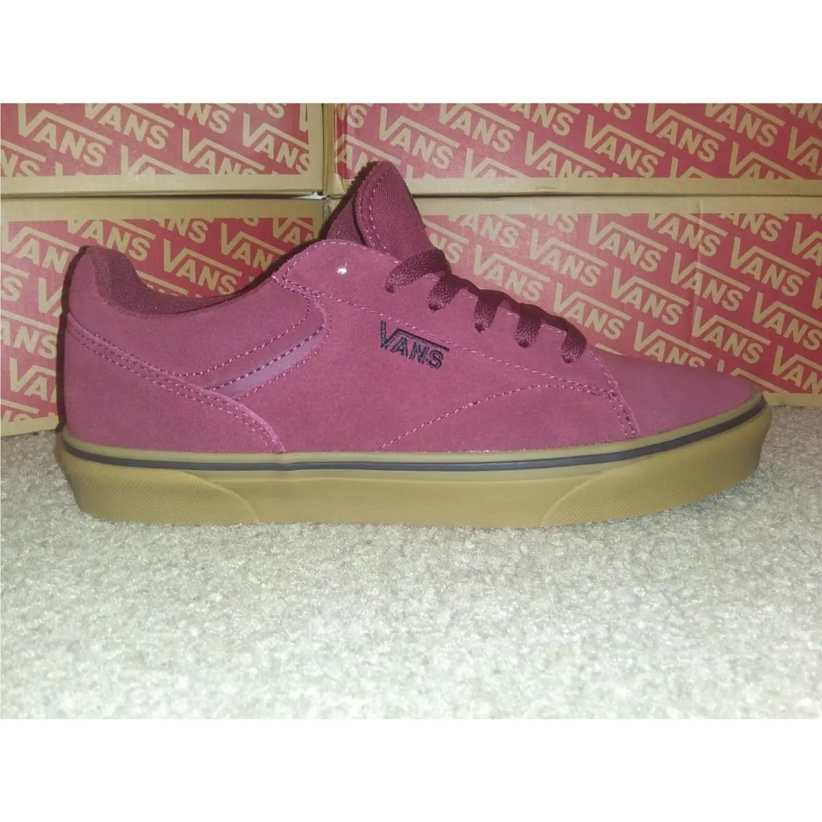 Vans shoes - VANS Seldan - Seldan - VN0A4TZE1871 - maroon 16