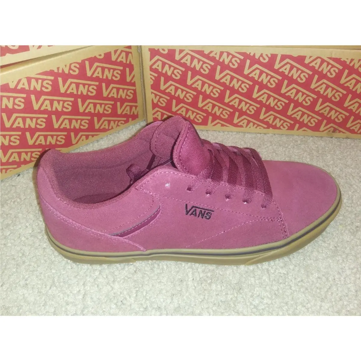 Vans shoes - VANS Seldan - Seldan - VN0A4TZE1871 - maroon 17