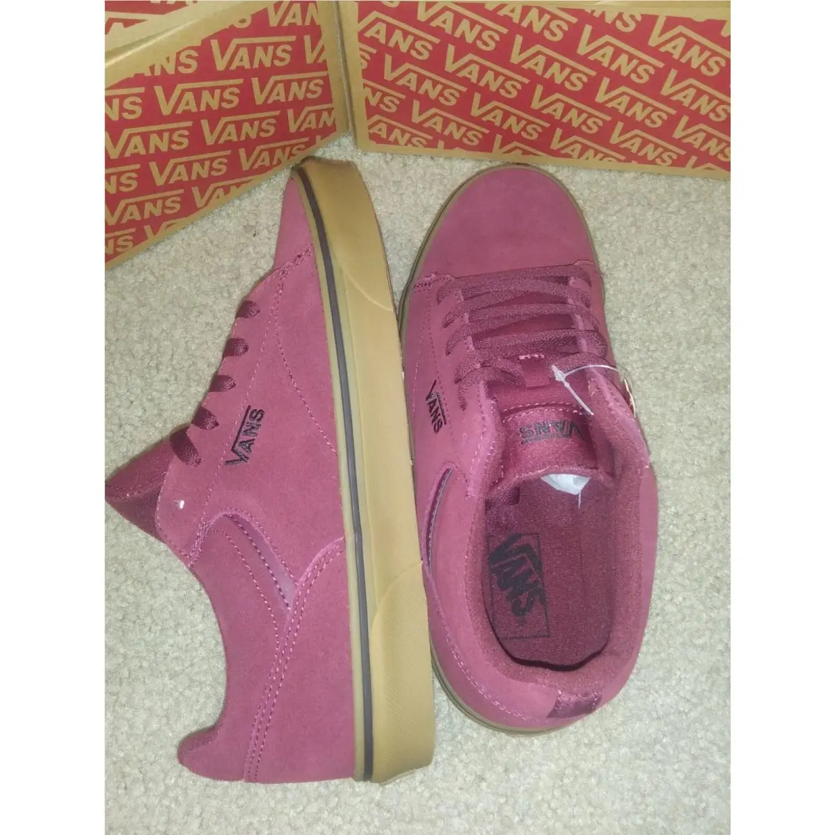 Vans shoes - VANS Seldan - Seldan - VN0A4TZE1871 - maroon 0